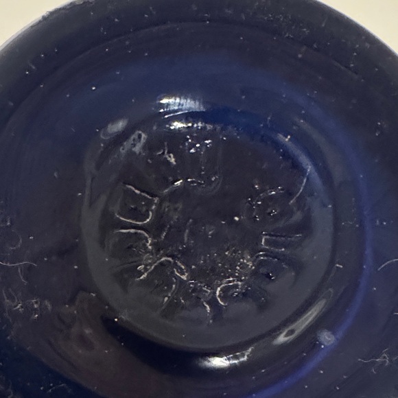Glassybaby Deep Blue Glass Vase - Picture 4 of 5